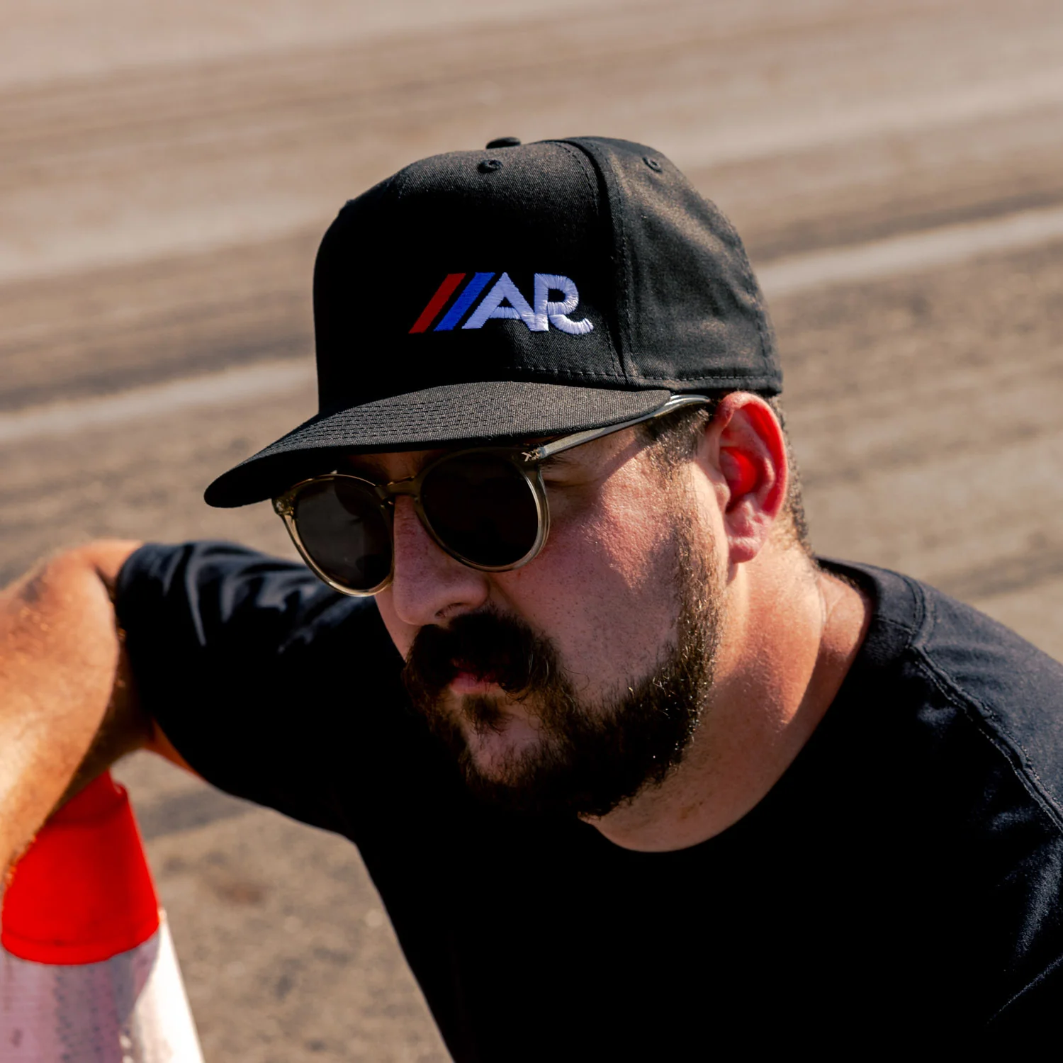 American Racing Logo Snapback Hat - Image 7
